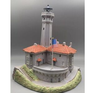 Vintage Lefton 11” Lighthouse Collection Alcatraz